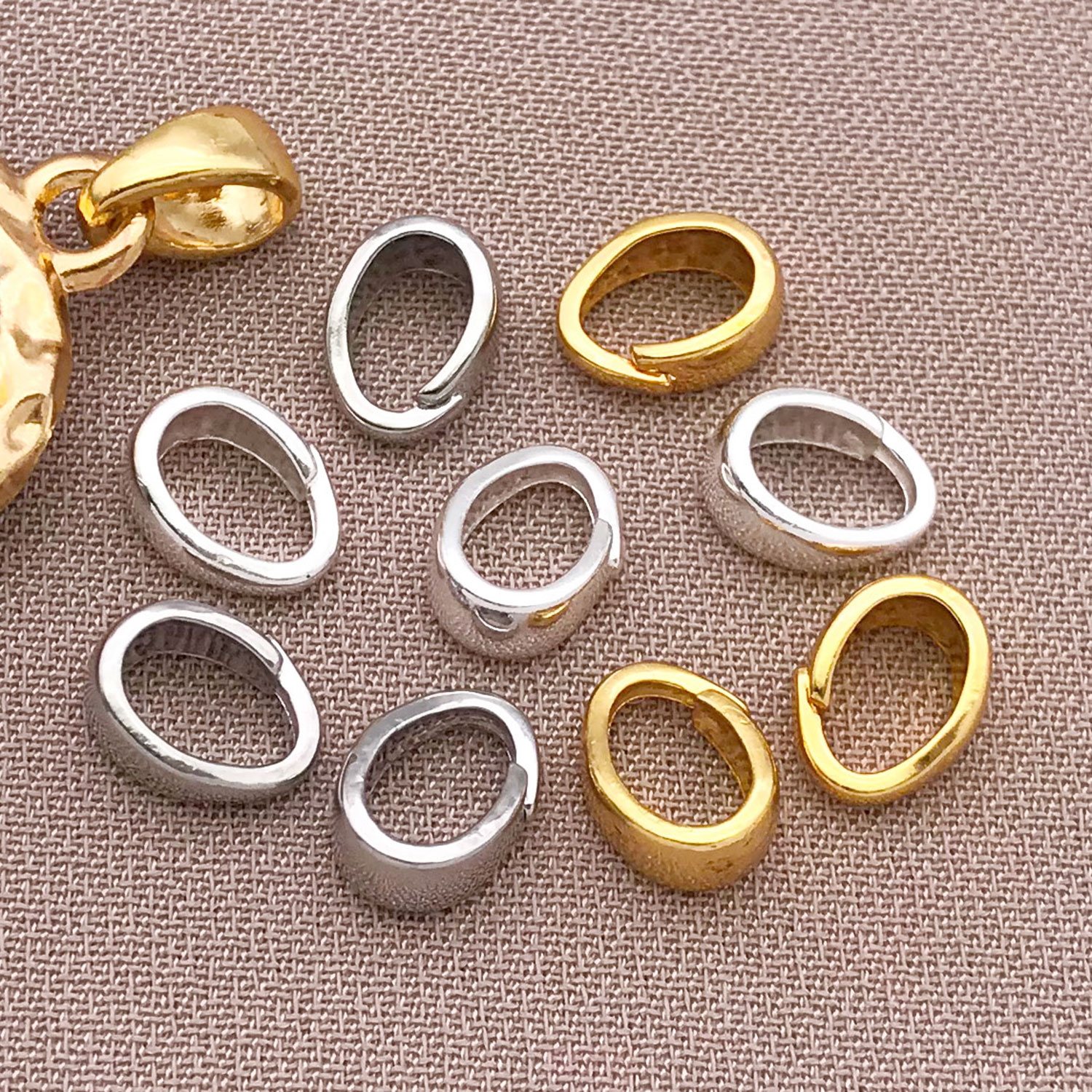 Jewelry Making Pieces - Mixed 10/20pcs 18K copper plated real