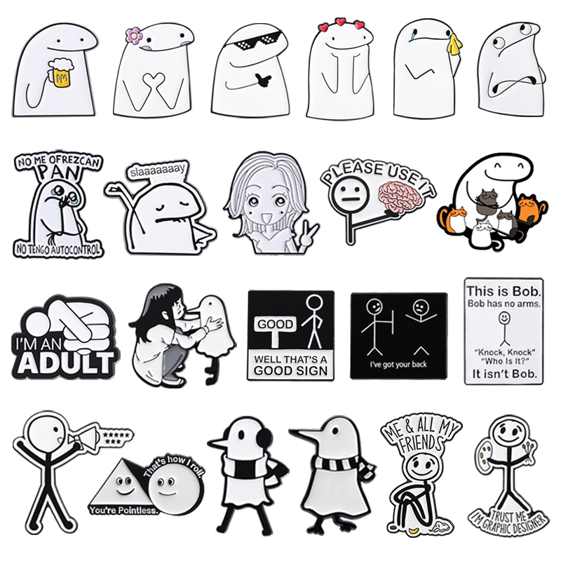 Jewelry Making History - Women Girl Power Enamel Pins Feminist
