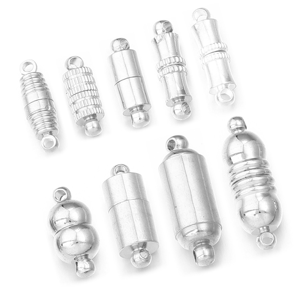 Jewelry Making Materials - 5pcs/lot Strong Magnetic Clasps Copper Plated