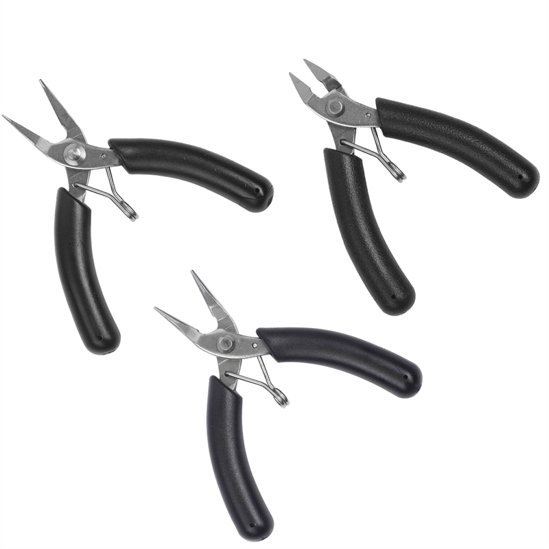 Jewelry Making Round Nose Pliers - Mini Soft Handle Stainless Steel Round