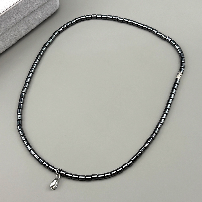 Jewelry Making The Well - Fashion Terahertz Beads Necklace Stress Relief