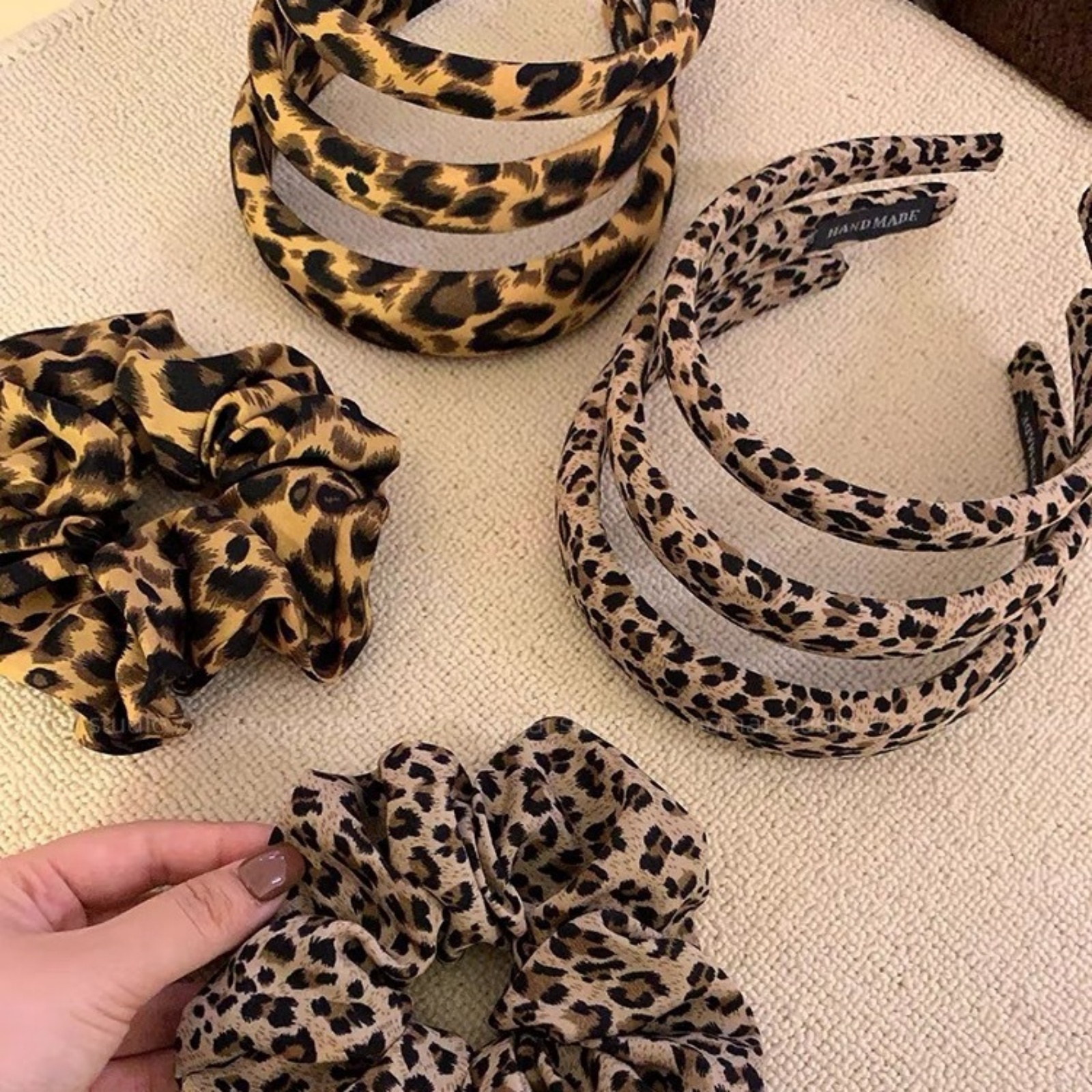 Jewelry Making Adults - 1PC Leopard Print Large Intestine Hair