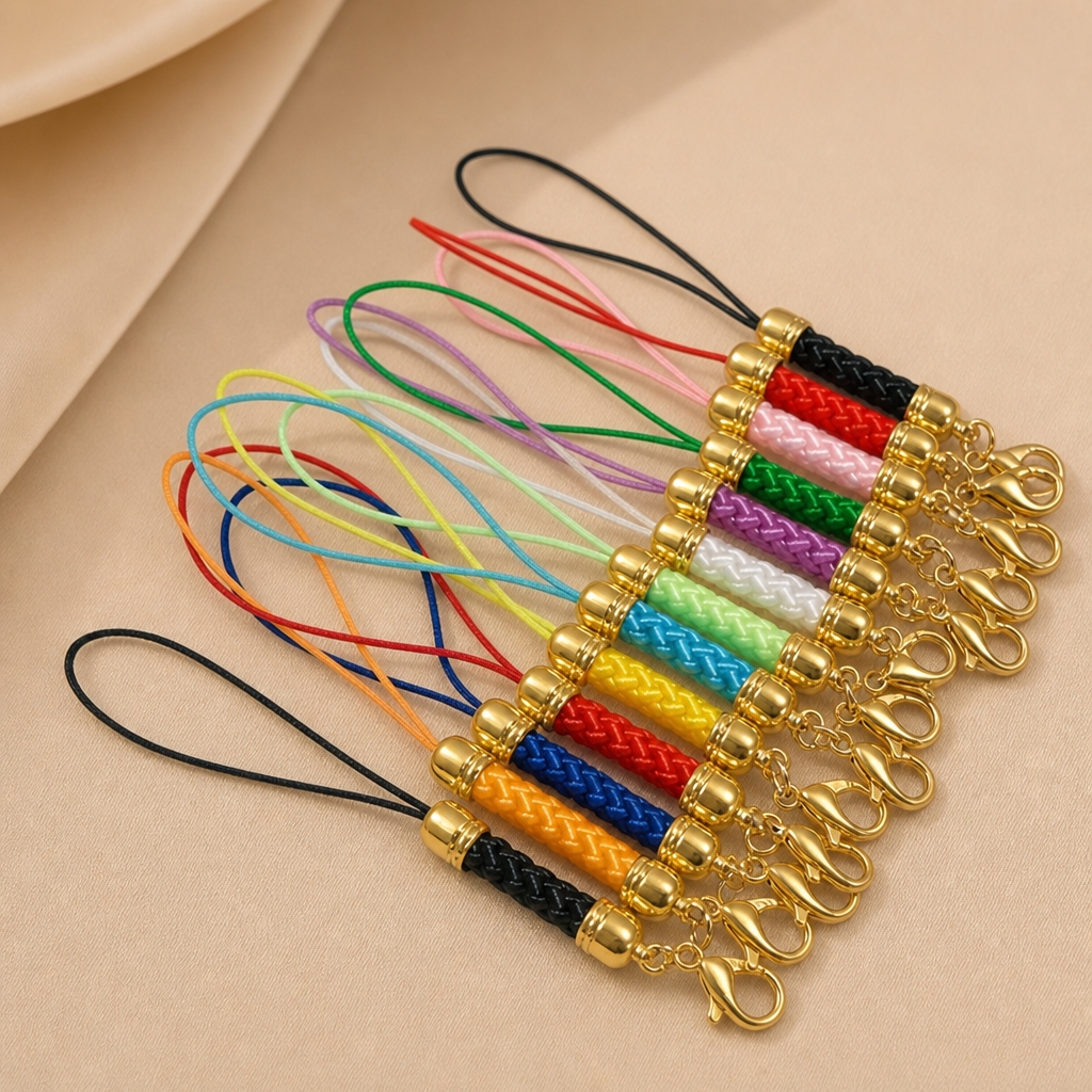 Jewelry Making Chain - 10Pcs Gold Lobster Clasp Lanyard Strap