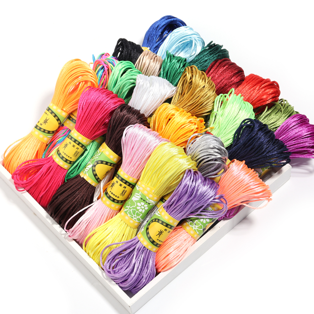 Knotting Cord Silk - 20m/lot Chinese Knotted Silk Thread Cord