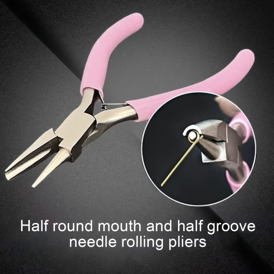 Jewelry Making Round Nose Pliers - A 12.7 cm round-nose pliers, wire
