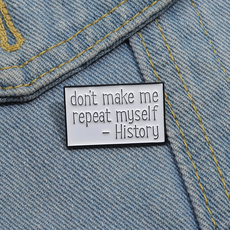 Funny Quotes Enamel Pins Custo - Jewelry Making History 리뷰 및 가격