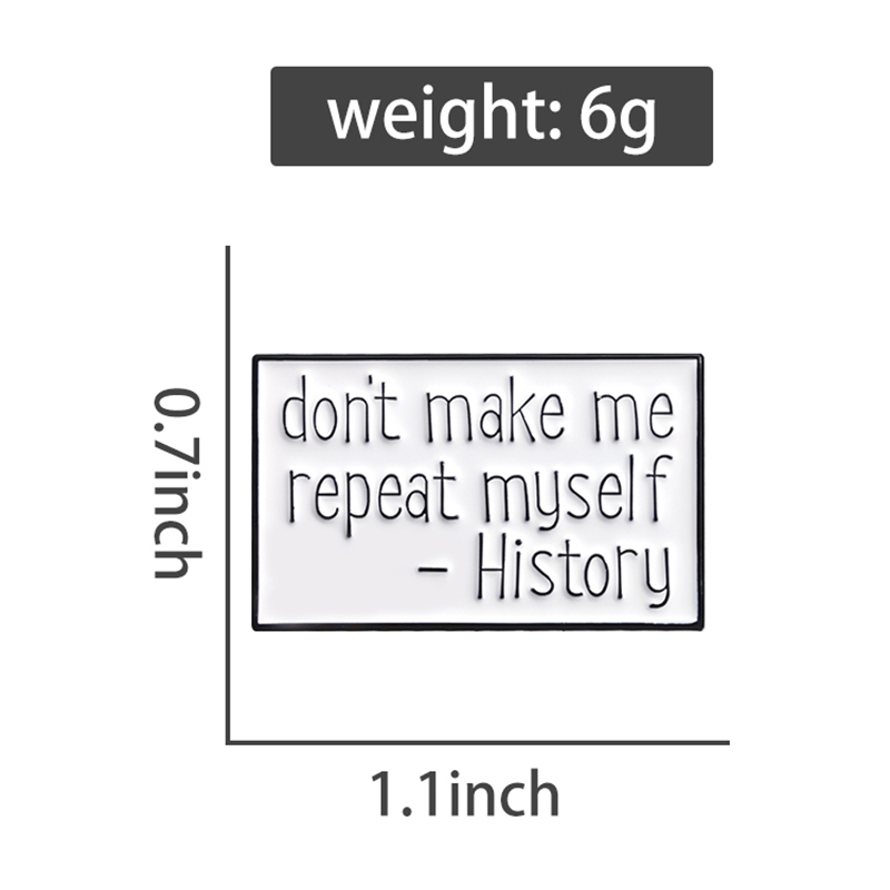 Funny Quotes Enamel Pins Custo - Jewelry Making History 리뷰 및 가격