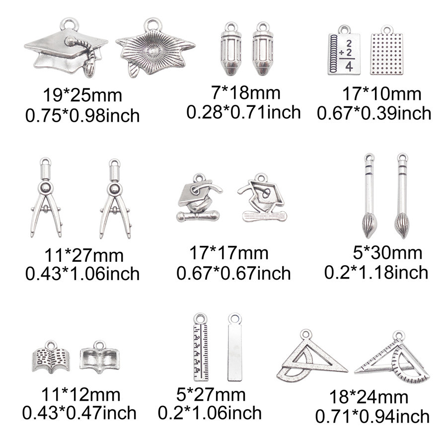 18PCS Zinc Alloy Student Stati - Jewelry Making Guide Book 리뷰 및 가격