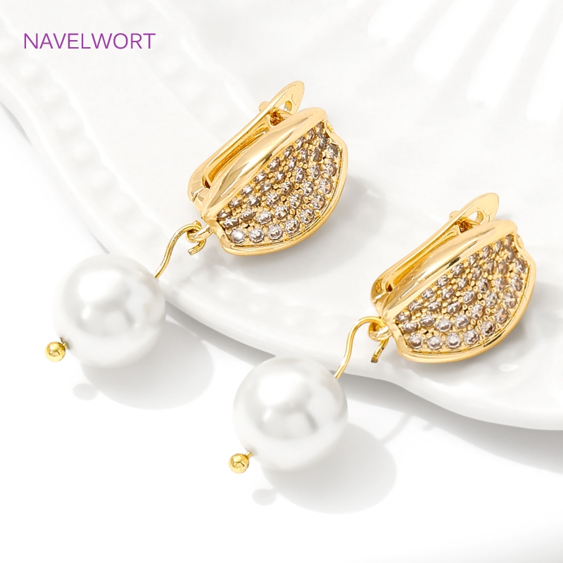 18K Gold Plated Brass Earwires - Jewelry Making Pieces 리뷰 및 가격