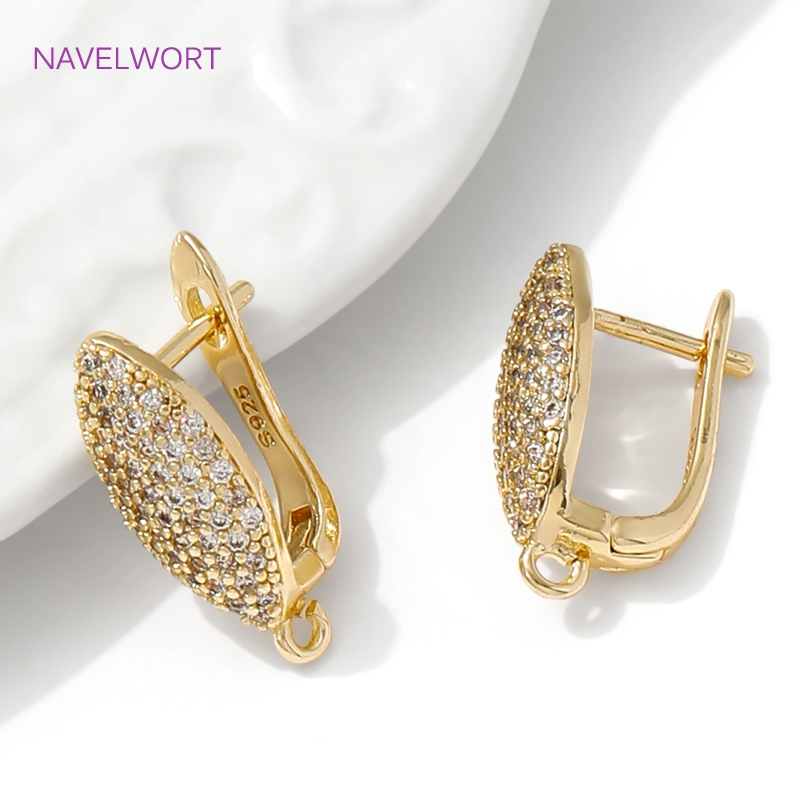 18K Gold Plated Brass Earwires - Jewelry Making Pieces 리뷰 및 가격