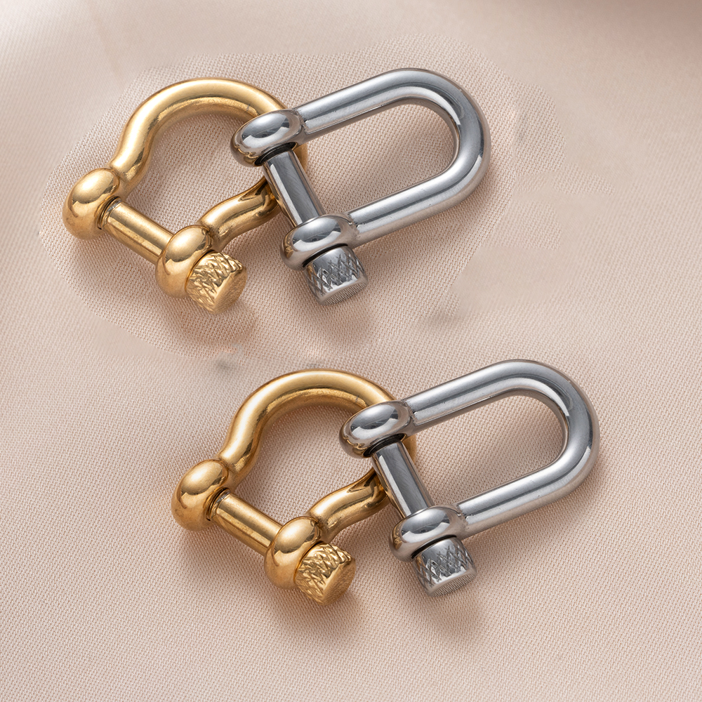1pcs 304 Stainless Steel D-Rin - Jewelry Making Materials 리뷰 및 가격