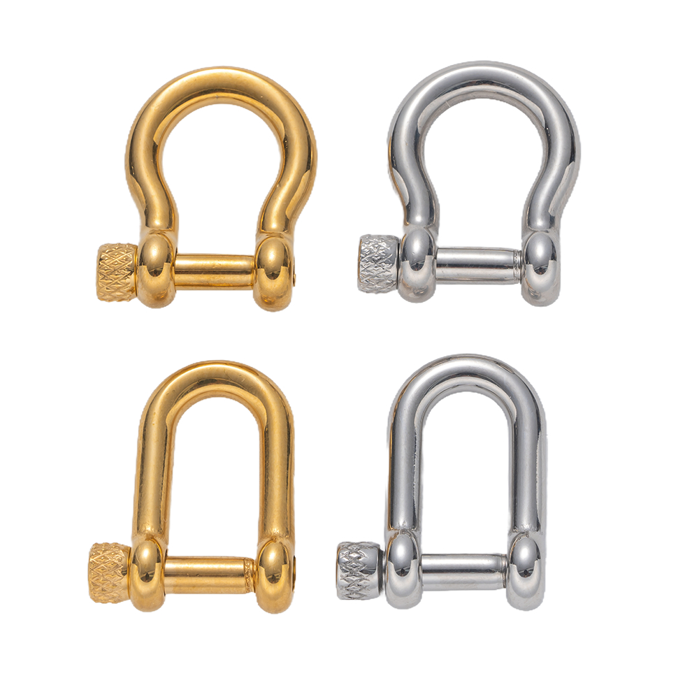 1pcs 304 Stainless Steel D-Rin - Jewelry Making Materials 리뷰 및 가격