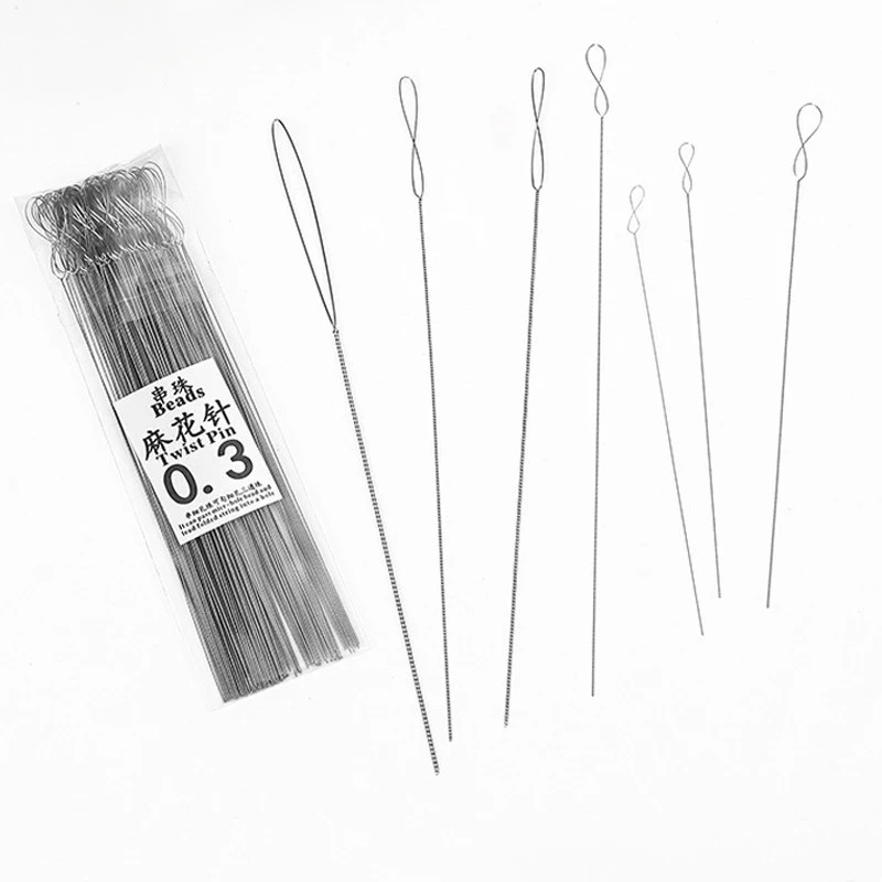 7pcs Soft Twisted Wire Needles - Knotting Cord Silk 리뷰 및 가격