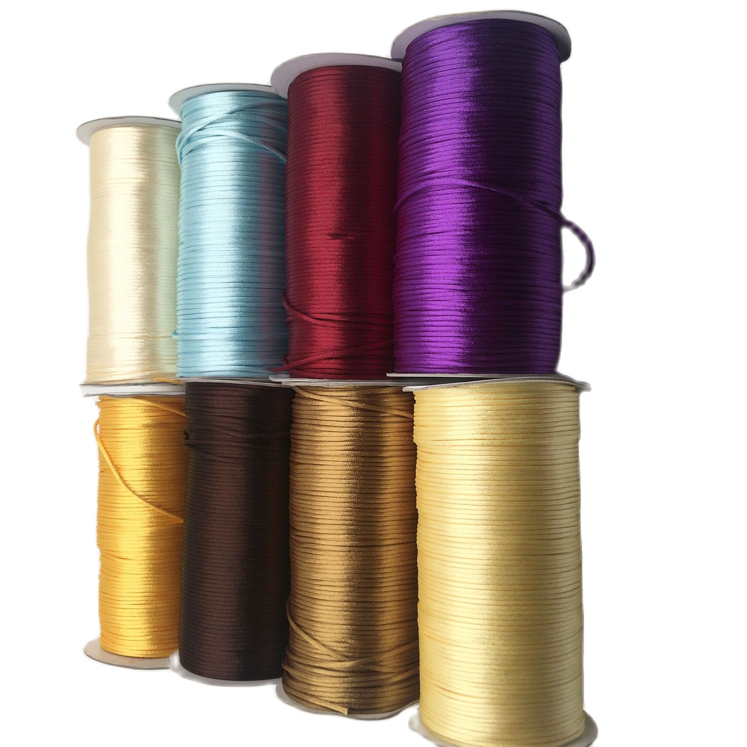 2mm Braided Macrame Silk Macra - Knotting Cord Silk 리뷰 및 가격