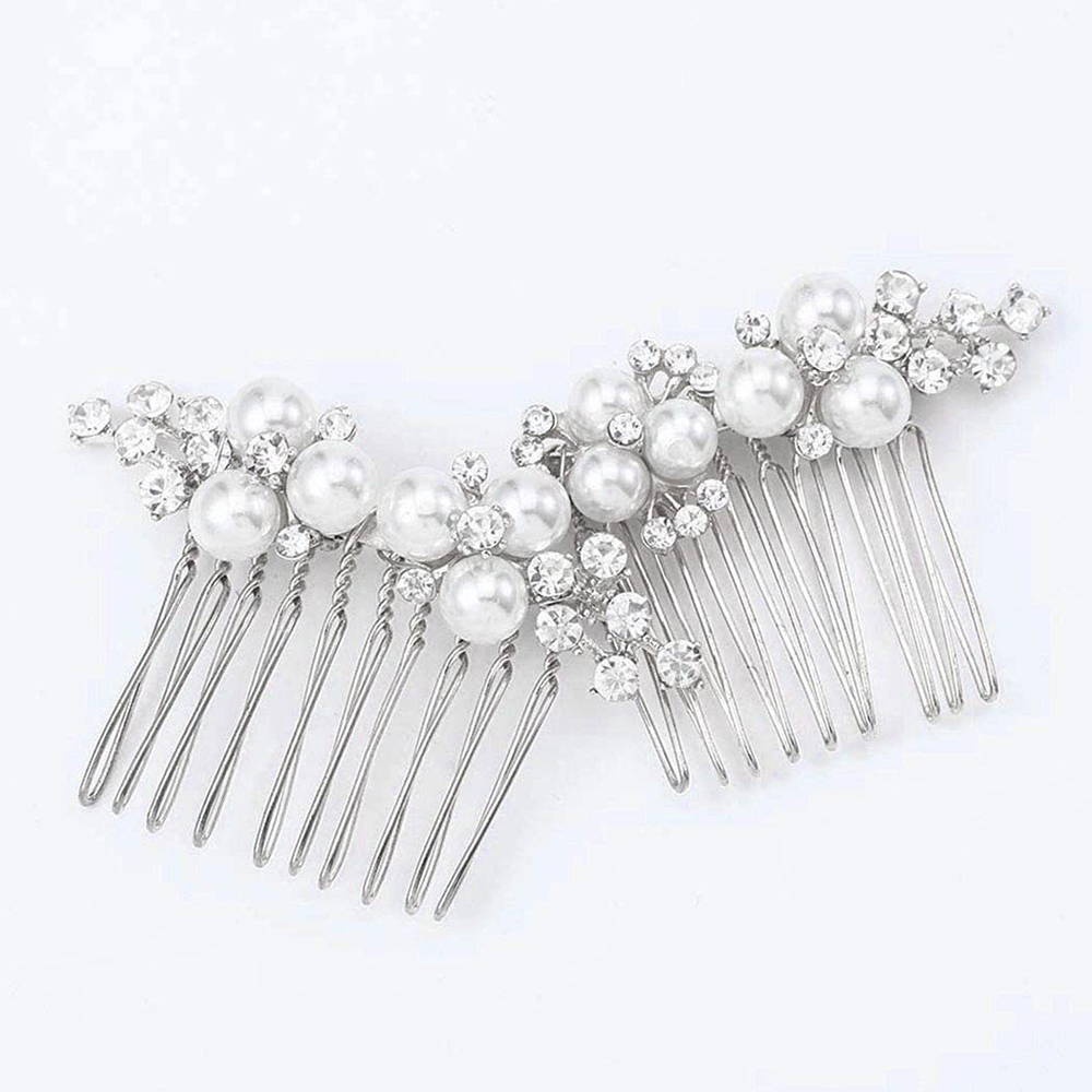 2Pcs Simple Wedding Hair Combs - Jewelry Making Adults 리뷰 및 가격