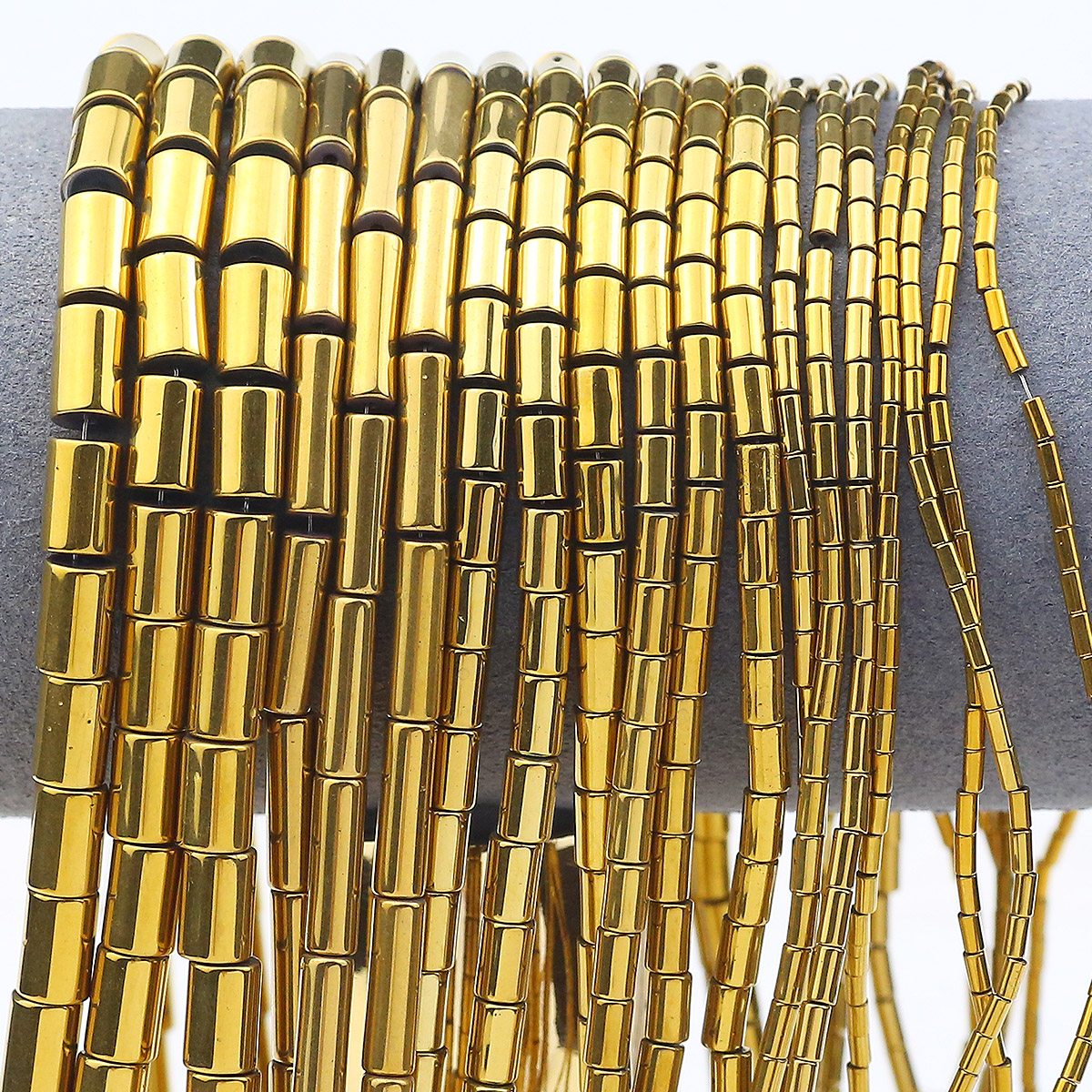 4/5/6/8/13mm Plated Golden Col - Seed Bead Tube 리뷰 및 가격
