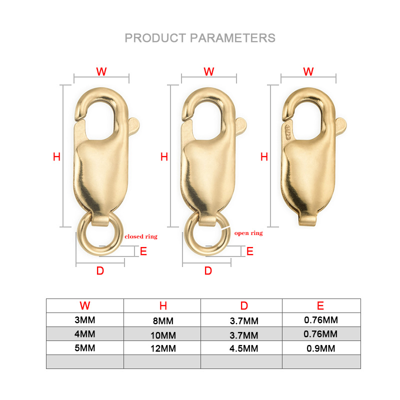 Lobster Clasp 14K Gold Filled  - Jewelry Making Designs 리뷰 및 가격