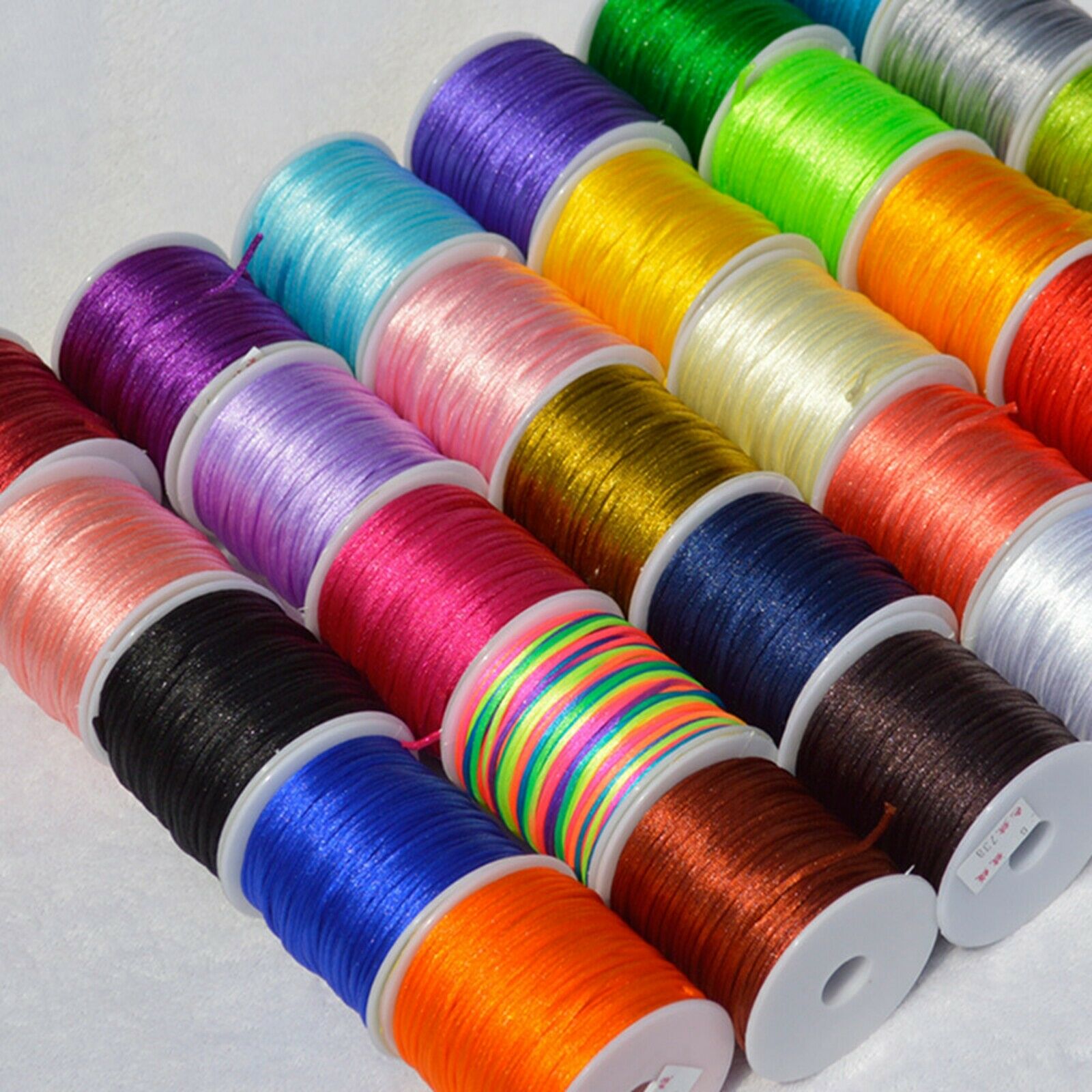 40 Meters Nylon Chinese Satin  - Knotting Cord Silk 리뷰 및 가격