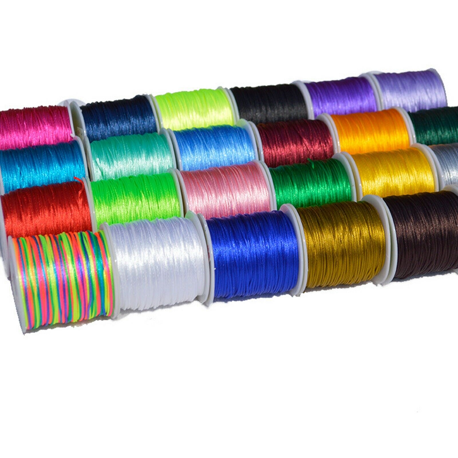 40 Meters Nylon Chinese Satin  - Knotting Cord Silk 리뷰 및 가격