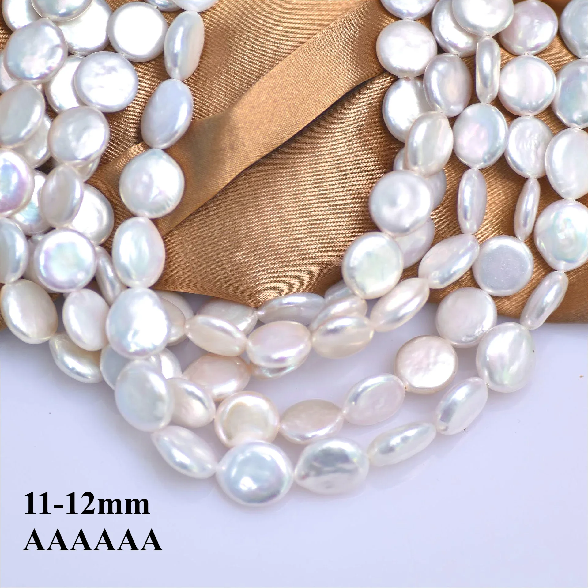 11-12mm 6A Natural Radiant Fre - Jewelry Making The Well 리뷰 및 가격