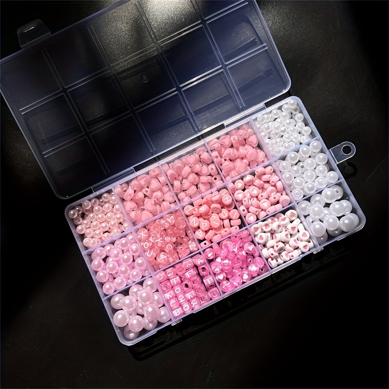 10-piece pink alphabet box, ac - Jewelry Making Pieces 리뷰 및 가격