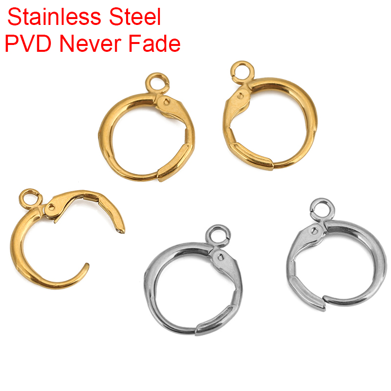 10pcs PVD Never Fade Stainless - Jewelry Making Materials 리뷰 및 가격