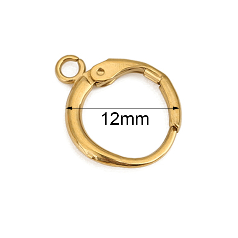 10pcs PVD Never Fade Stainless - Jewelry Making Materials 리뷰 및 가격
