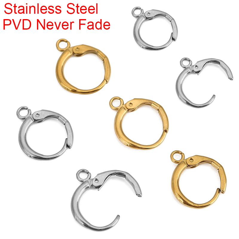 10pcs PVD Never Fade Stainless - Jewelry Making Materials 리뷰 및 가격
