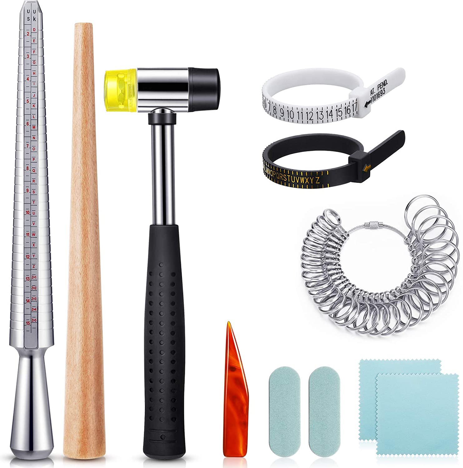 11 Pieces Of US UK Ring Mandre - Jewelry Making Machines 리뷰 및 가격