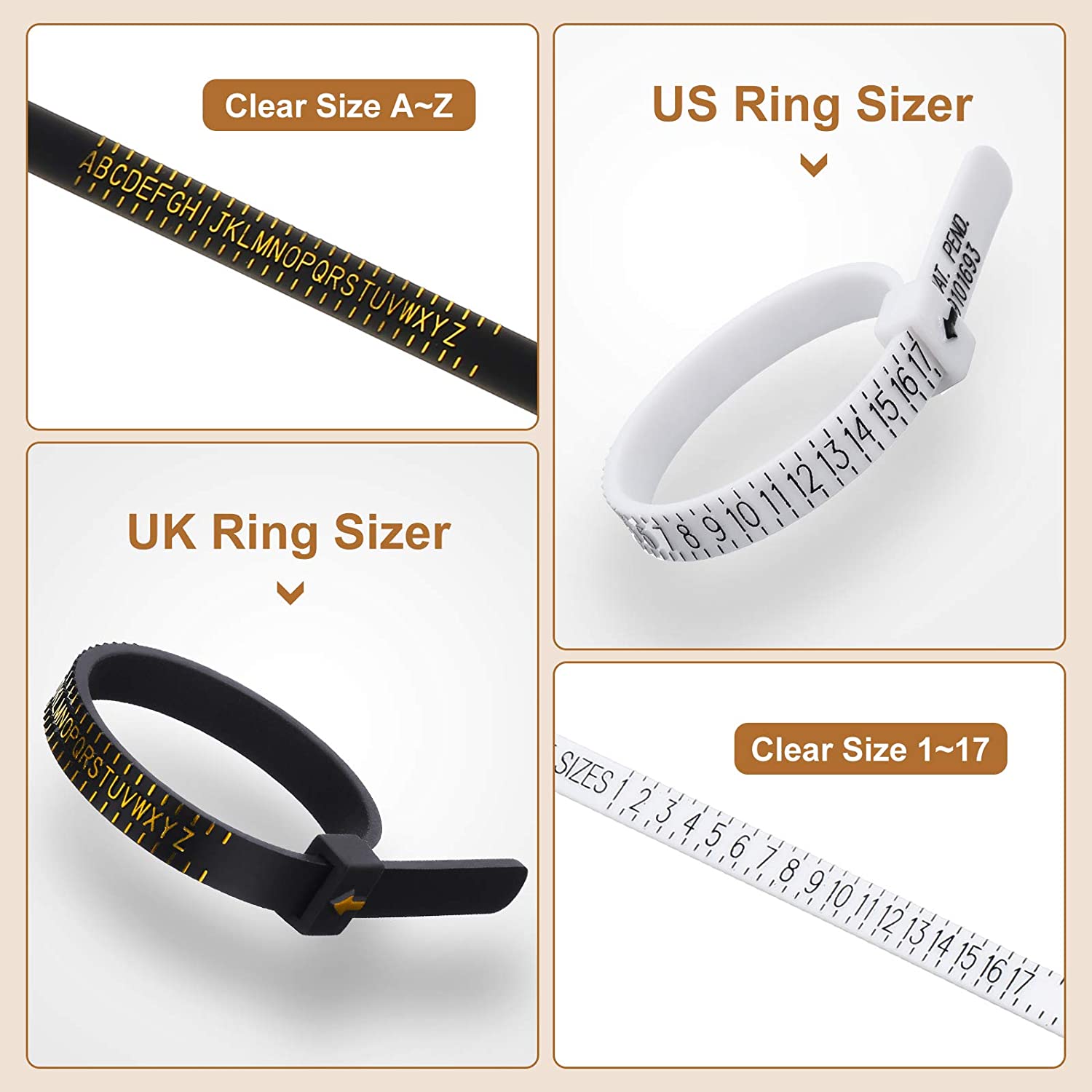 11 Pieces Of US UK Ring Mandre - Jewelry Making Machines 리뷰 및 가격