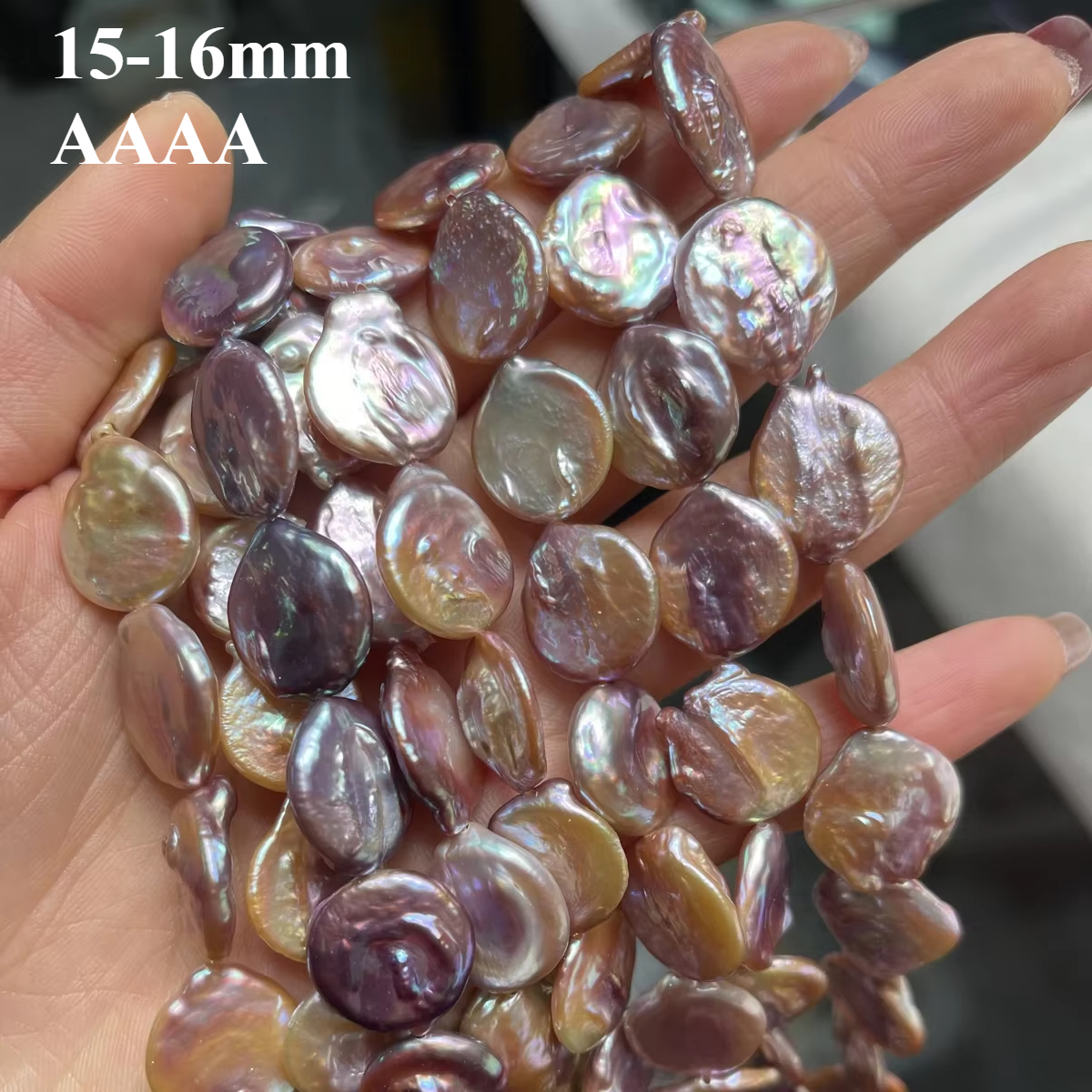 15-16mm 4A Hot Natural Freshwa - Jewelry Making The Well 리뷰 및 가격