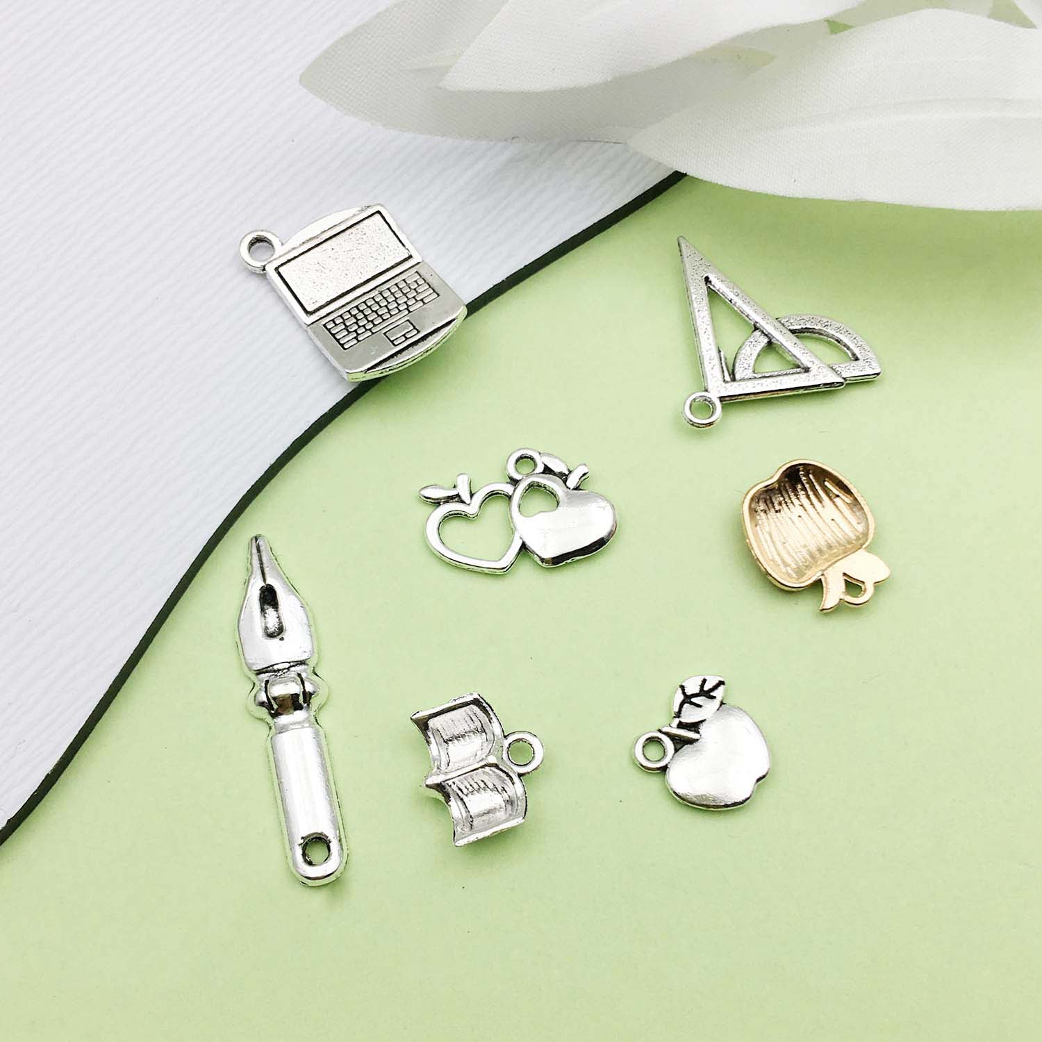 20/22pcs Alloy Metal Book Pen  - Jewelry Making Guide Book 리뷰 및 가격