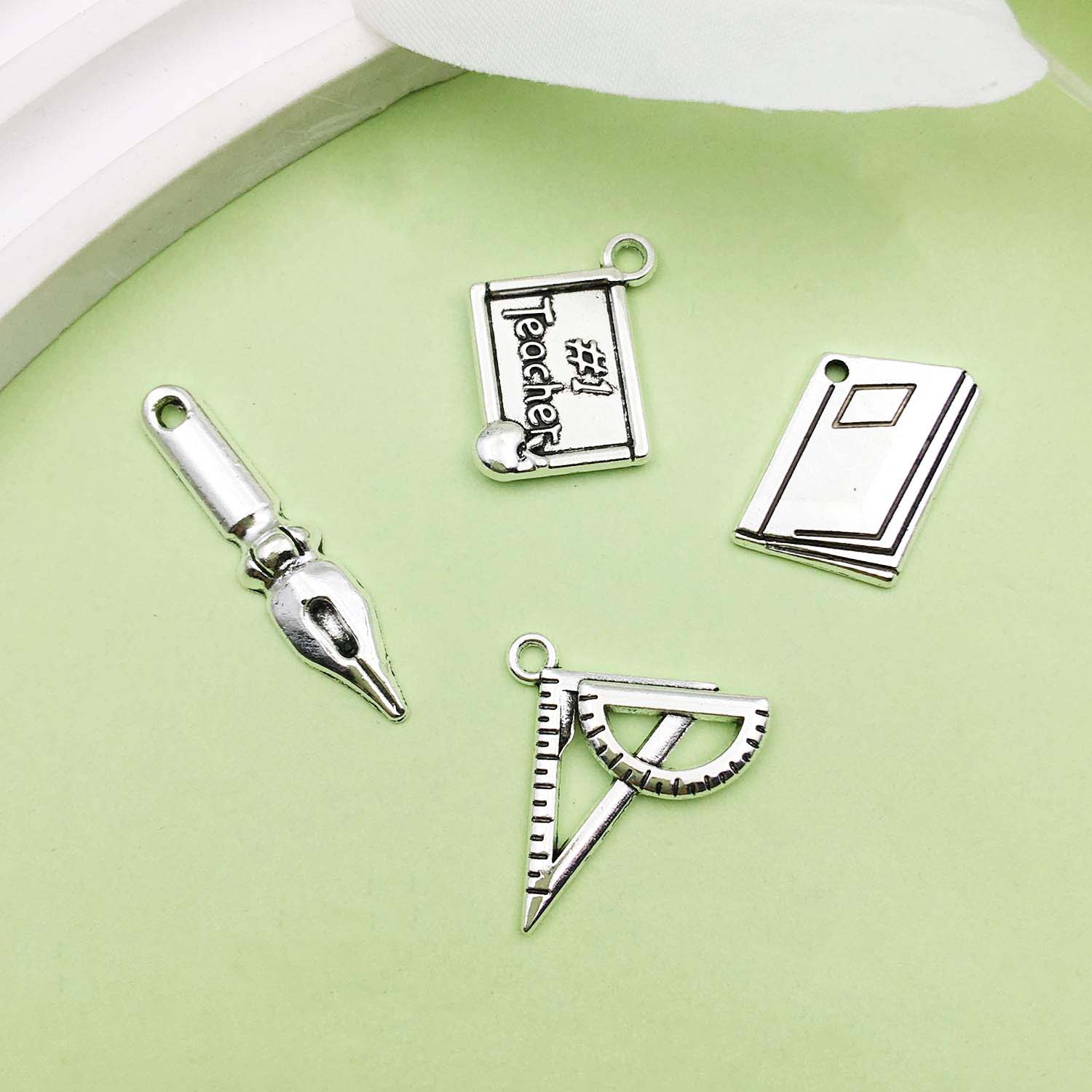 20/22pcs Alloy Metal Book Pen  - Jewelry Making Guide Book 리뷰 및 가격