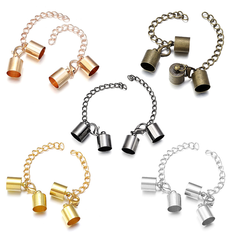 10Sets Leather Cord End Caps W - Jewelry Making Materials 리뷰 및 가격