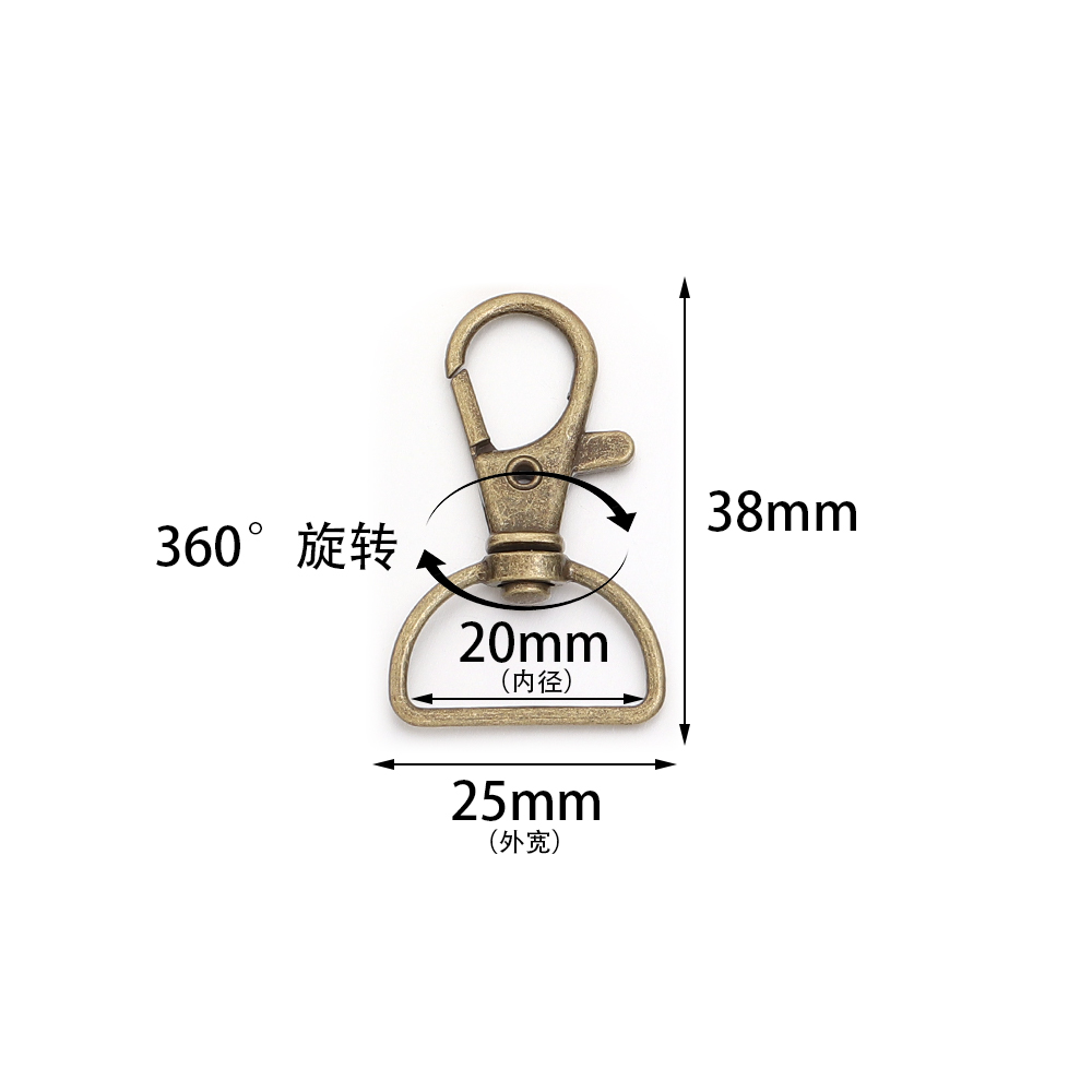 10pcs/lot Metal Swivel Clasps  - Jewelry Making Materials 리뷰 및 가격