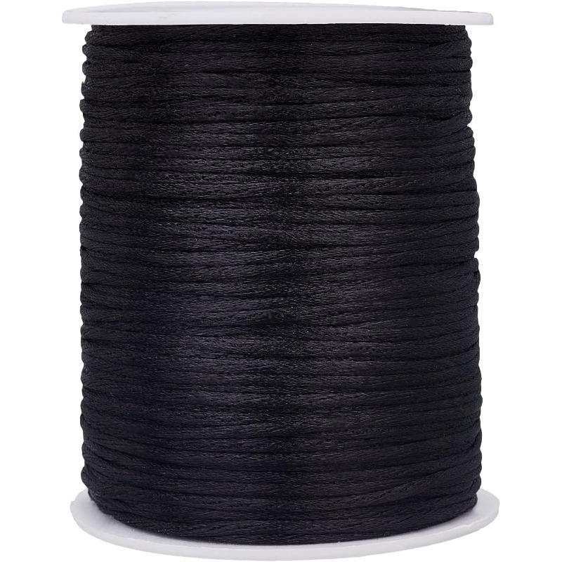 106 Yards Rattail Satin Cords  - Knotting Cord Silk 리뷰 및 가격