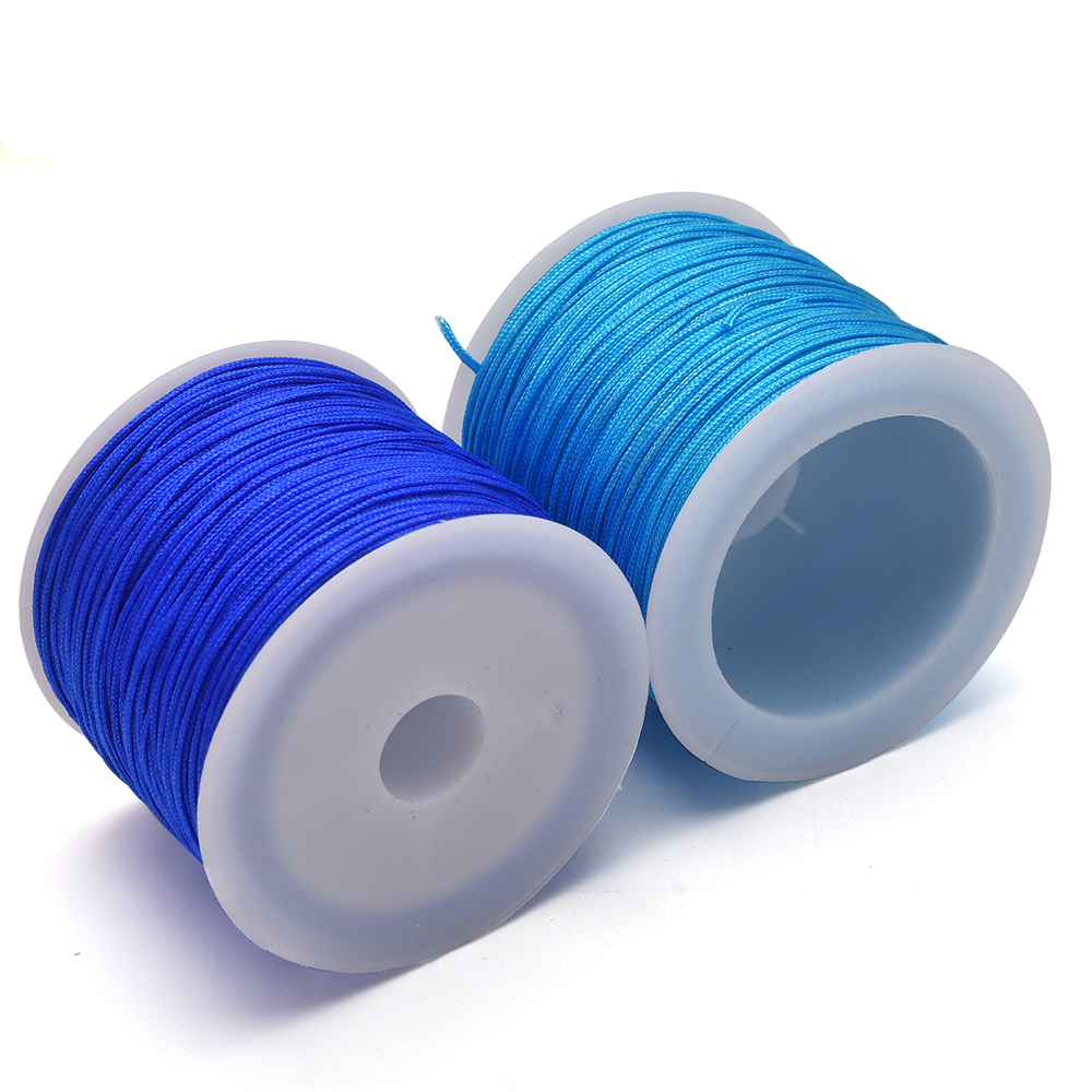 50Yds 0.8mm Crafts Nylon Cord  - Knotting Cord Silk 리뷰 및 가격