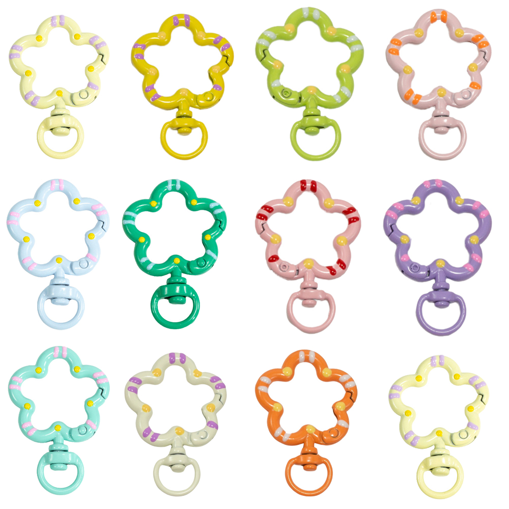 5pcs Flower Metal Lobster Claw - Jewelry Making Chain 리뷰 및 가격