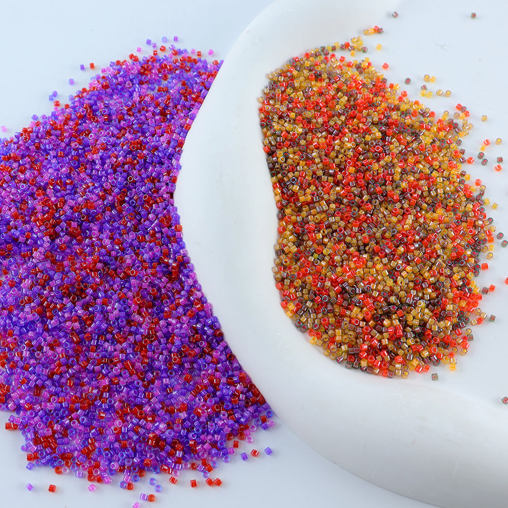 Japanese imported Miyuki mixed - Seed Bead Tube 리뷰 및 가격