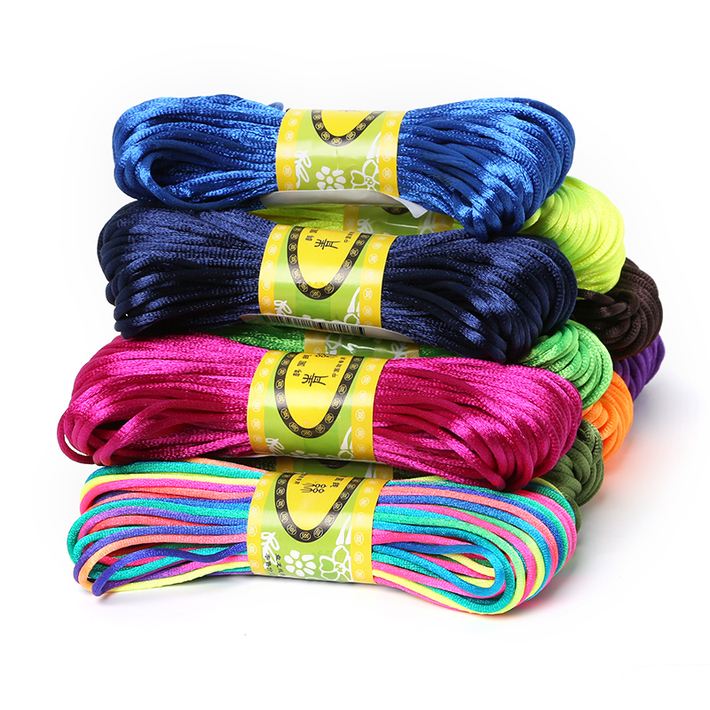2mm 20meter Soft Satin Rattail - Knotting Cord Silk 리뷰 및 가격