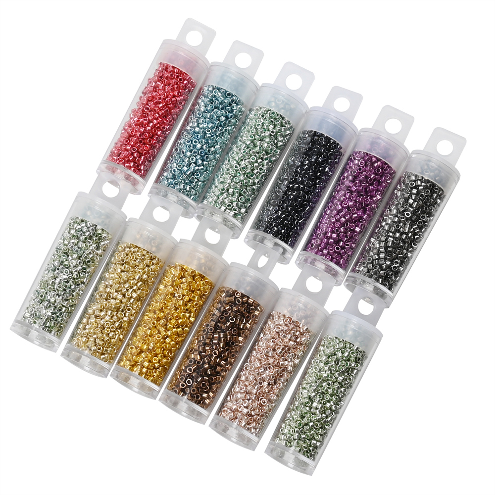 1200Pcs/Tube Metallic Japan Be - Seed Bead Tube 리뷰 및 가격