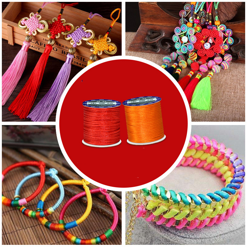 1.5mm 2mm 2.5mm Nylon Cotton B - Knotting Cord Silk 리뷰 및 가격