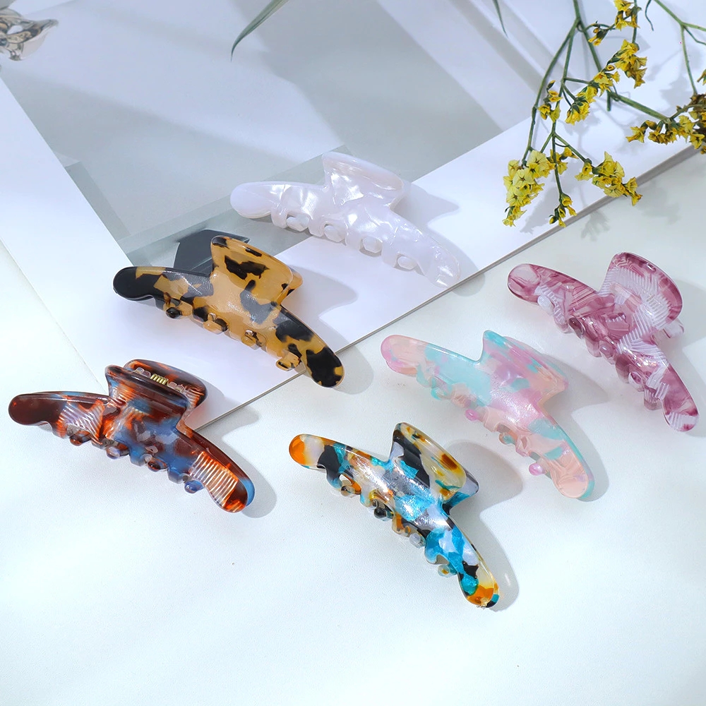 Elegant Acetate Hair Claw For  - Jewelry Making Adults 리뷰 및 가격