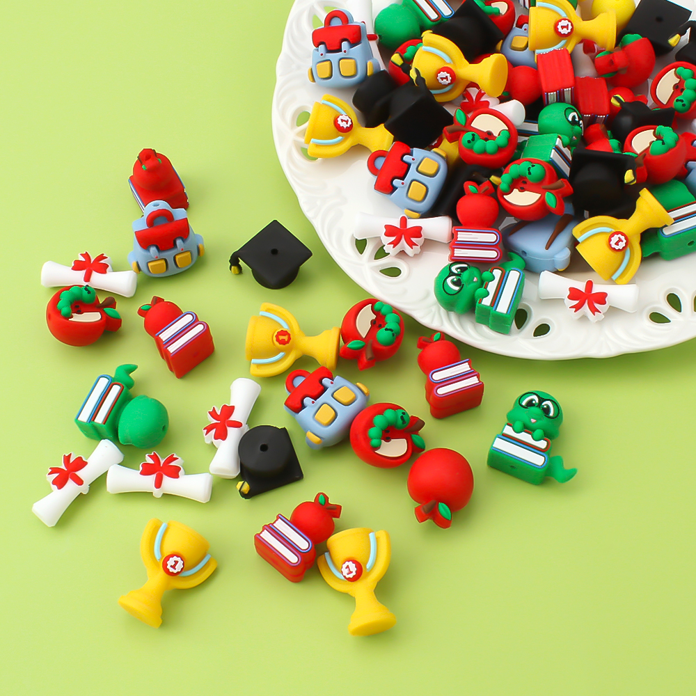 5/10Pcs New Silicone Beads Sch - Jewelry Making Guide Book 리뷰 및 가격