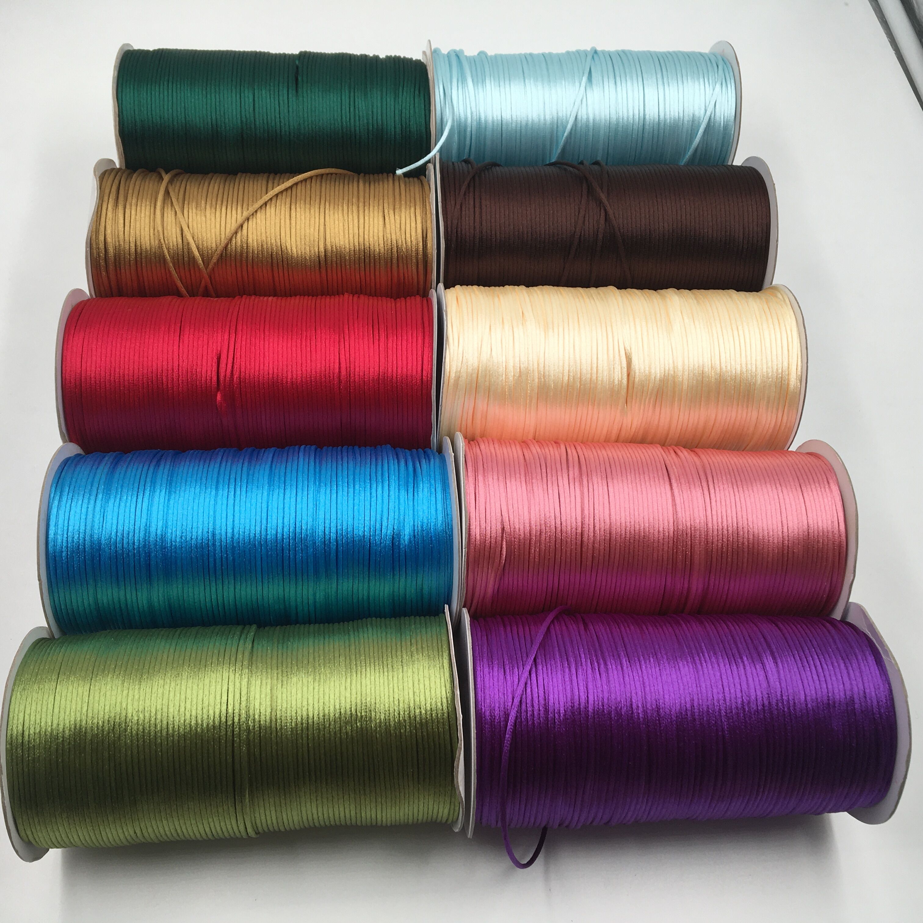 2mm 10 Meters/Lot  Braided Mac - Knotting Cord Silk 리뷰 및 가격