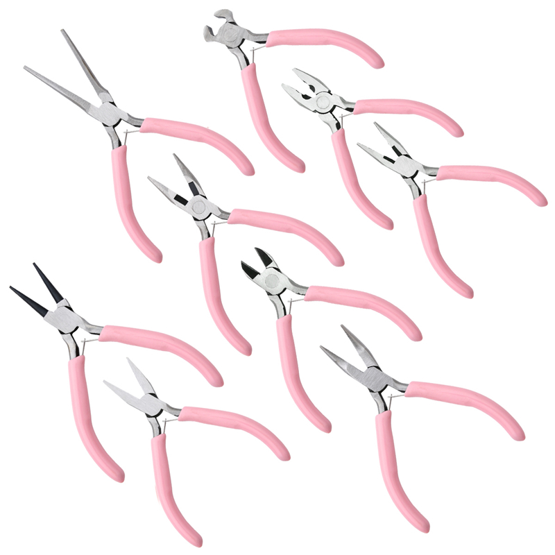 Mini Soft Handle Stainless Ste - Jewelry Making Round Nose Pliers 리뷰 및 가격