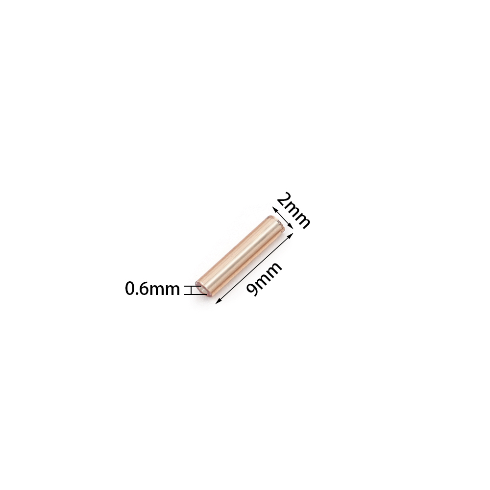 2x9mm Silver Colour Line Tube  - Seed Bead Tube 리뷰 및 가격