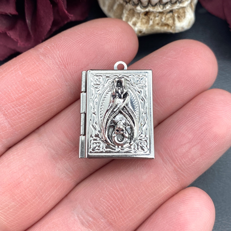 2psc Dainty Bat Book Locket Ch - Jewelry Making Guide Book 리뷰 및 가격