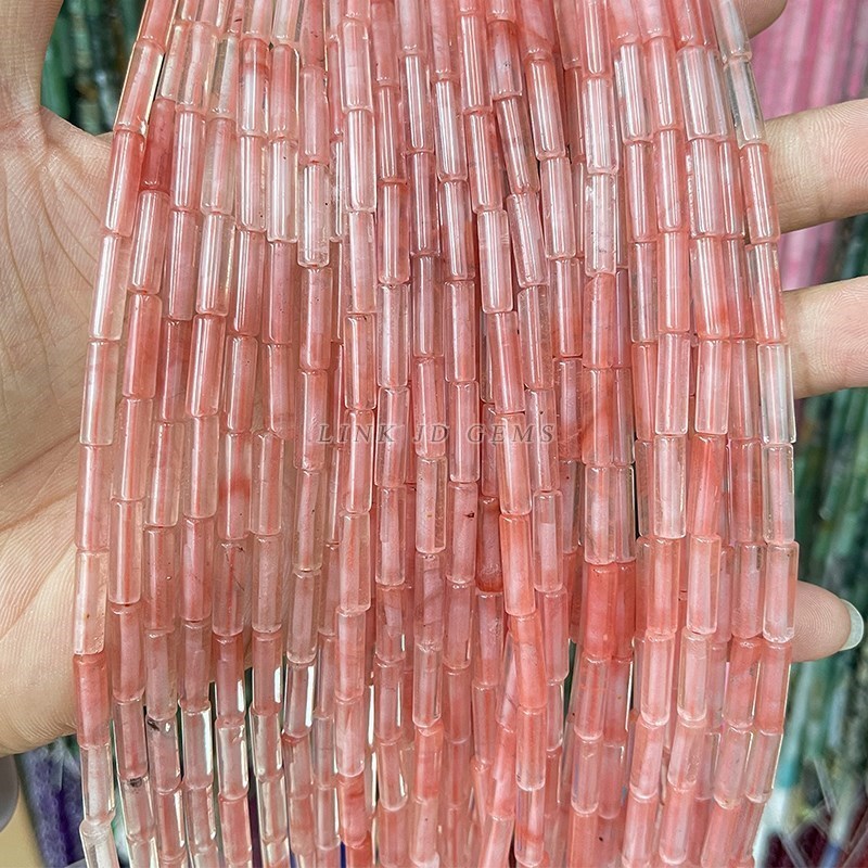 4*13mm Natural Agate Aventurin - Seed Bead Tube 리뷰 및 가격