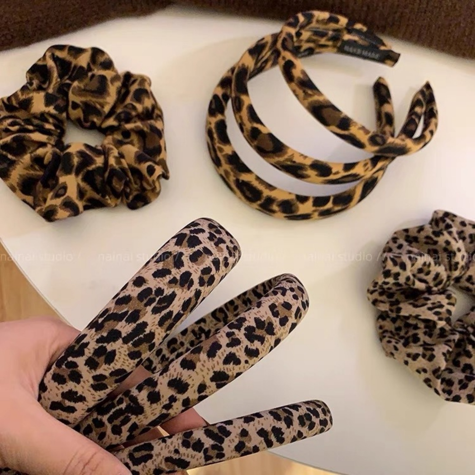 1PC Leopard Print Large Intest - Jewelry Making Adults 리뷰 및 가격